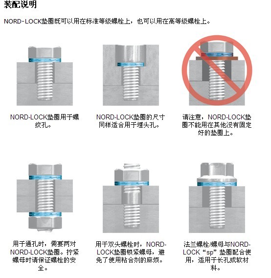 防松垫圈装配说明